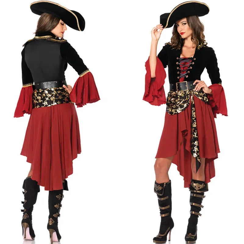 Female Pirates Captain Costume