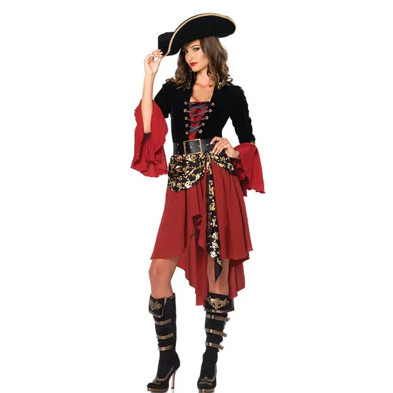 Female Pirates Captain Costume