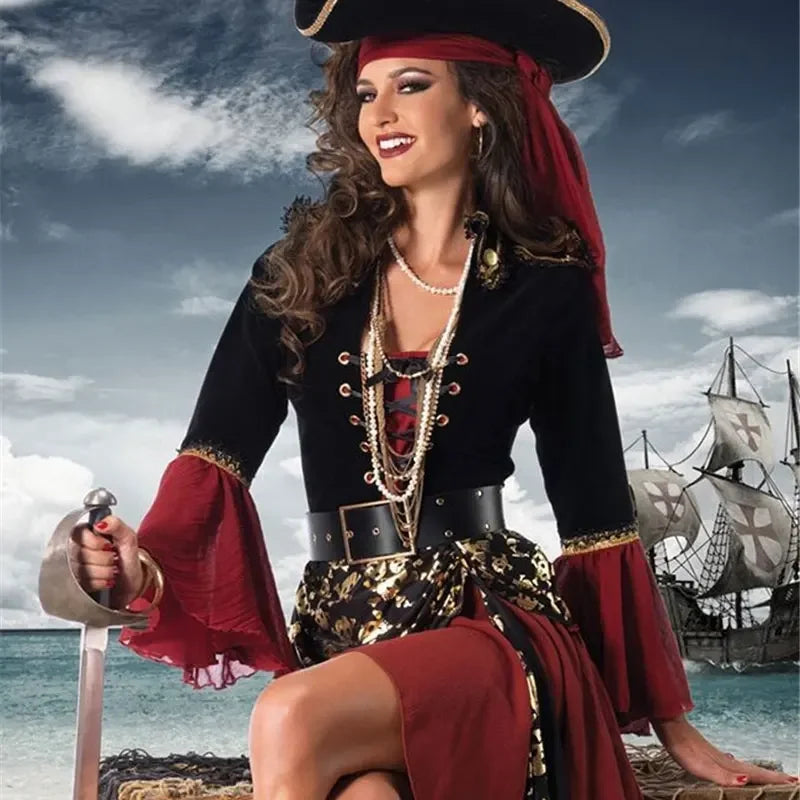 Female Pirates Captain Costume